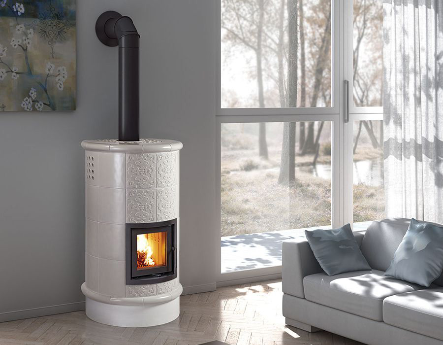 keramikas kamīnkrāsns la stubetta rondo 4