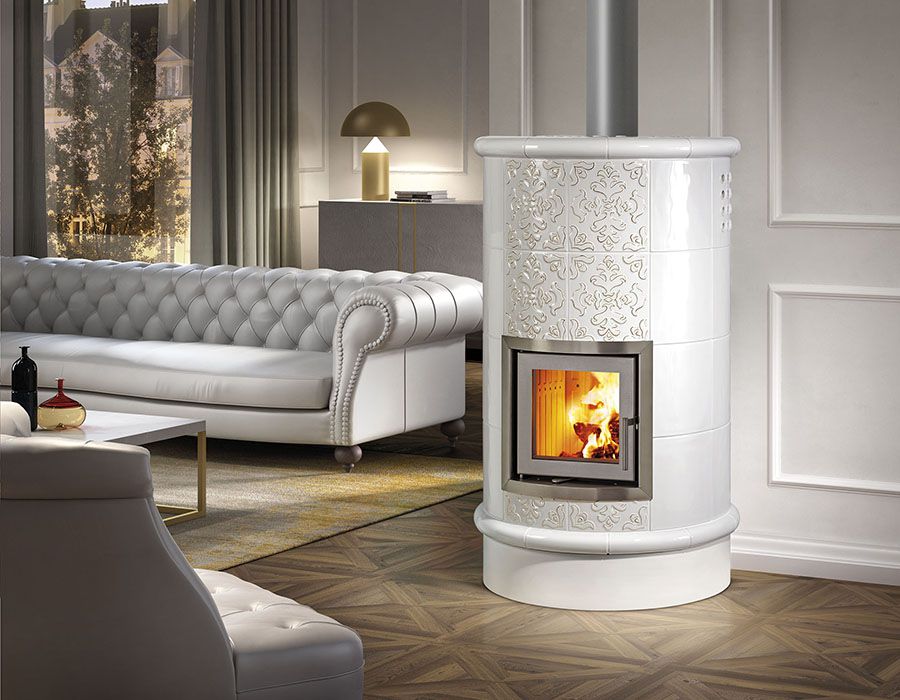 keramikas kamīnkrāsns la stubetta rondo 7