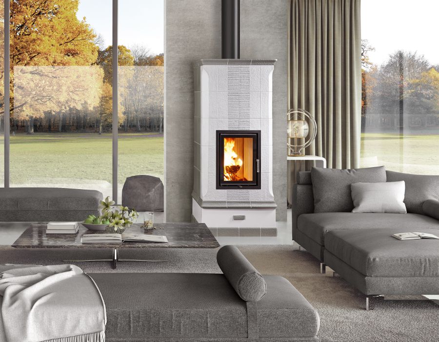 keramikas kamīnkrāsns armonia 1