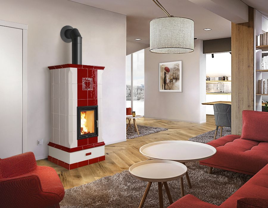 keramikas kamīnkrāsns armonia 2