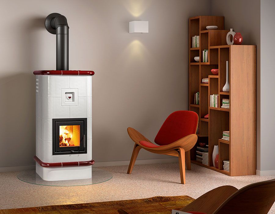 keramikas podiņu kamīnkrāsns la stubetta quadra 2