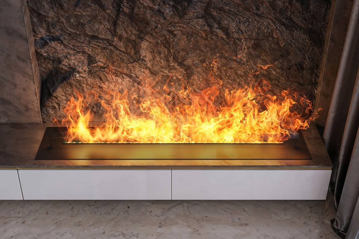 Elektriskie ūdens tvaika kamīni InVapo Insert 1800