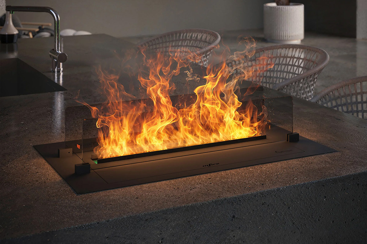 Elektriskie ūdens tvaika kamīni InVapo Insert 700