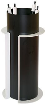 kamīna piederumi lovely baltā krāsā